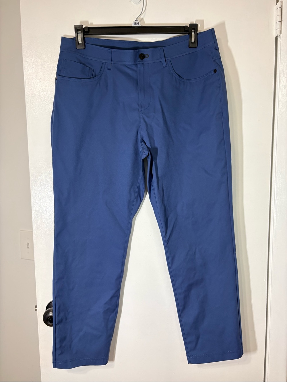 Public Rec Pants Mens Blue All Day Every Day 5 Pocket Performance Sz 36x30